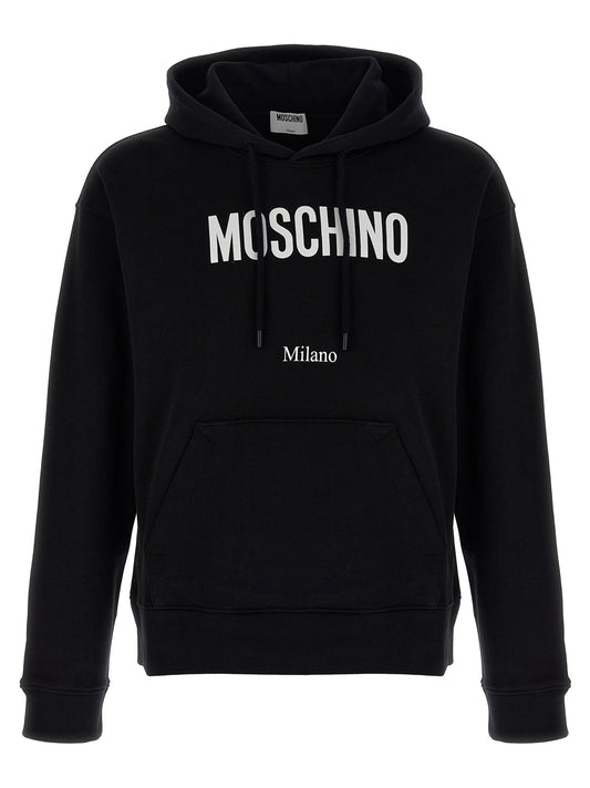 Moschino モスキーノのロゴプリントパーカー - Image 1