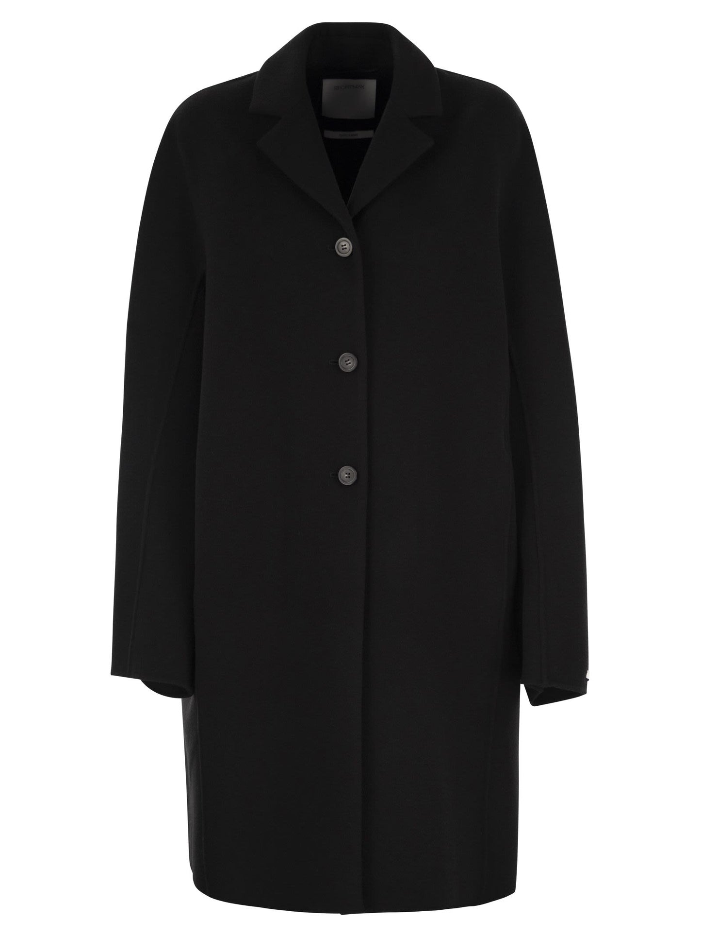 Sportmax ボタン付きスポーツマックスアドリアウールコート - Image 1