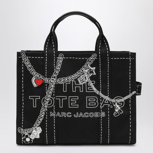 Marc マークジェイコブスデザインのキャンバスの小さなトートバッグネラ - Image 1