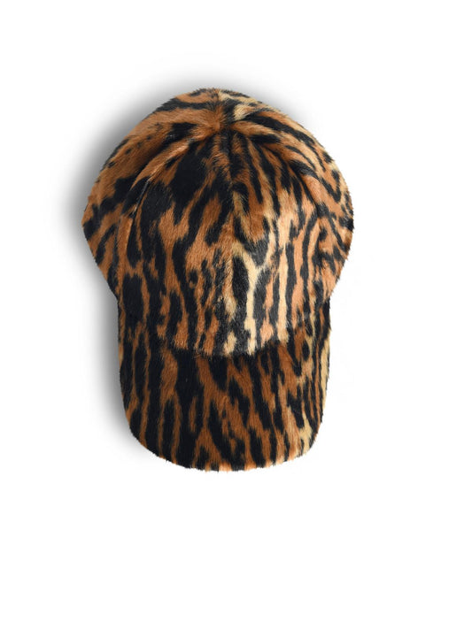 Stand Stand Studio 'Cyrene' Cap In Animalier Modacrylic - Image 1