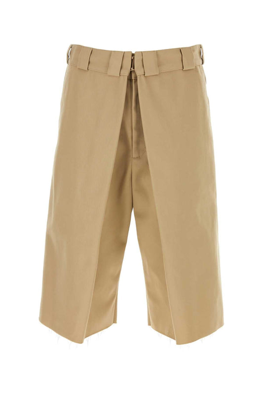 Givenchy Givenchy Cappuccino Polyester Blend Bermuda Shorts - Image 1