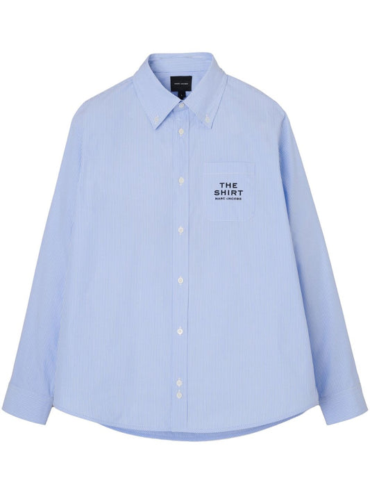 Marc マークジェイコブスストライプコットンシャツ - Image 1