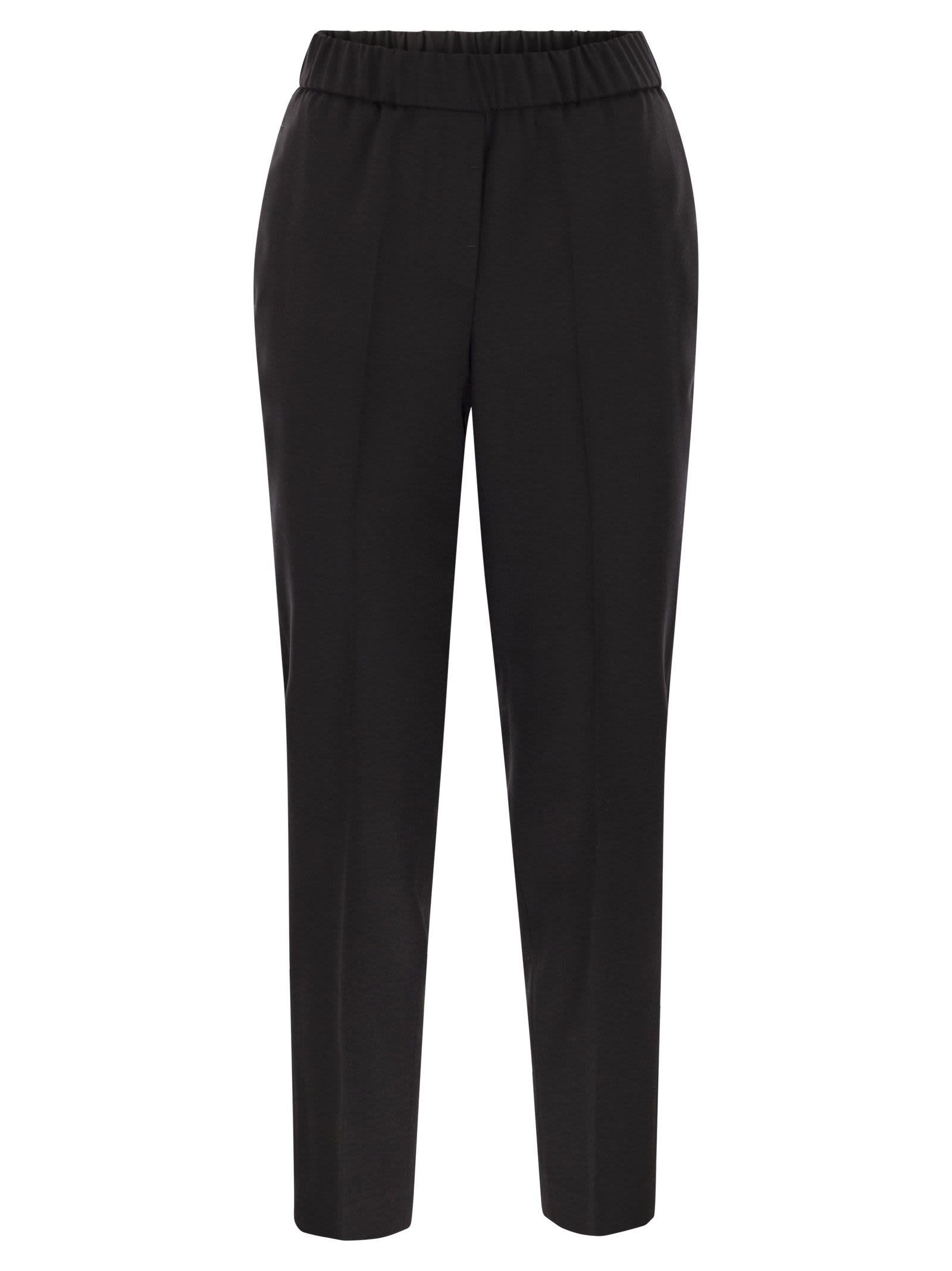 Peserico ペセリコストレッチウールフランネルズボン - Image 1