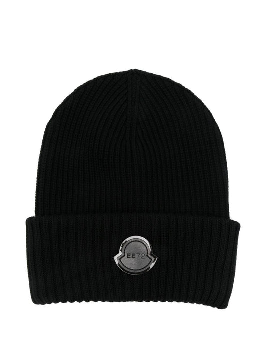 Moncler Moncler Genius Logo Wool Beanie - Image 1