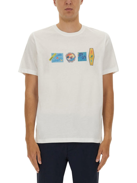 Paul PS By Paul SmithレギュラーフィットTシャツ - Image 1