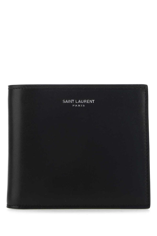 Saint サンローラン ブラック レザー ウォレット - Image 1