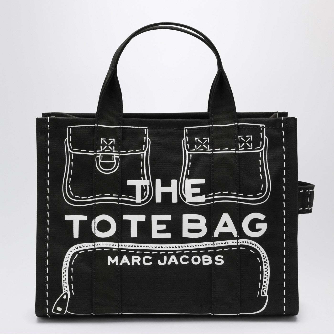 Marc マークジェイコブスボルサスナップショットDTMブラックコンバーチブル - Image 1