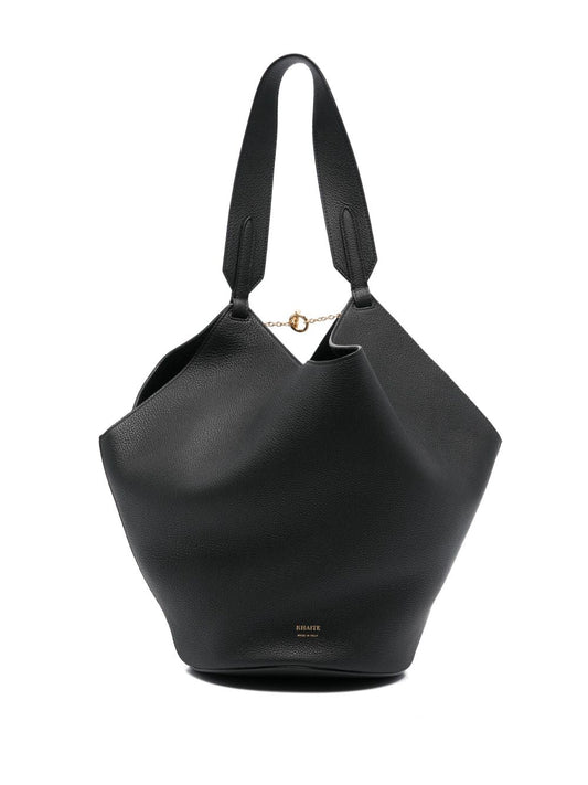 Khaite Khaite Lotus小さな革のショルダーバッグ - Image 1