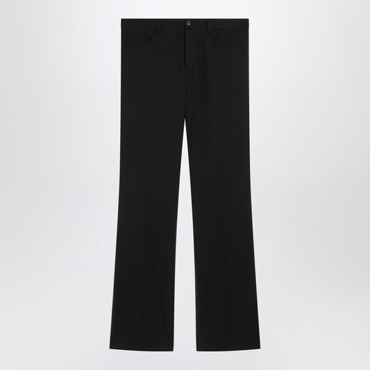 Balenciaga バレンシアガブラックレギュラーフィットテーラードズボン - Image 1