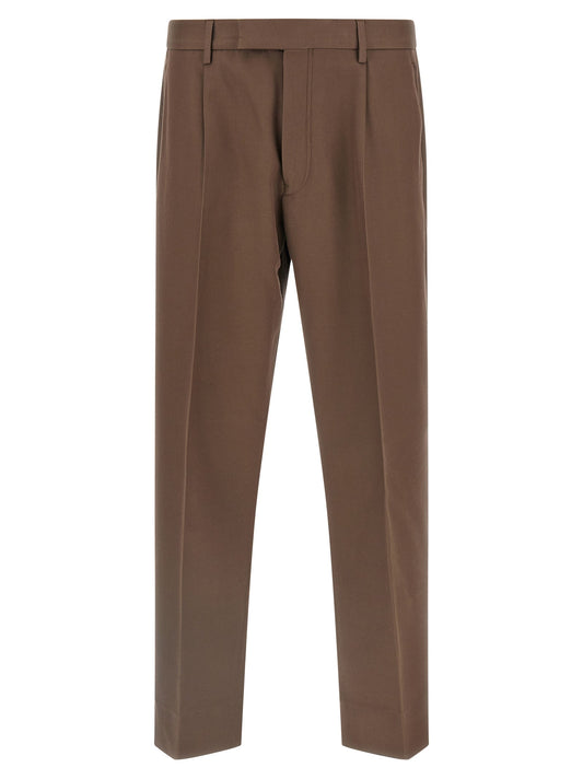 Zegna ゼニア ウール コットン パンツ - Image 1