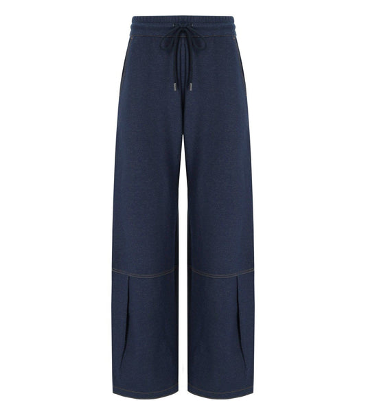 Max MM MAX MARA PANFILO BLUE PANTS - Image 1