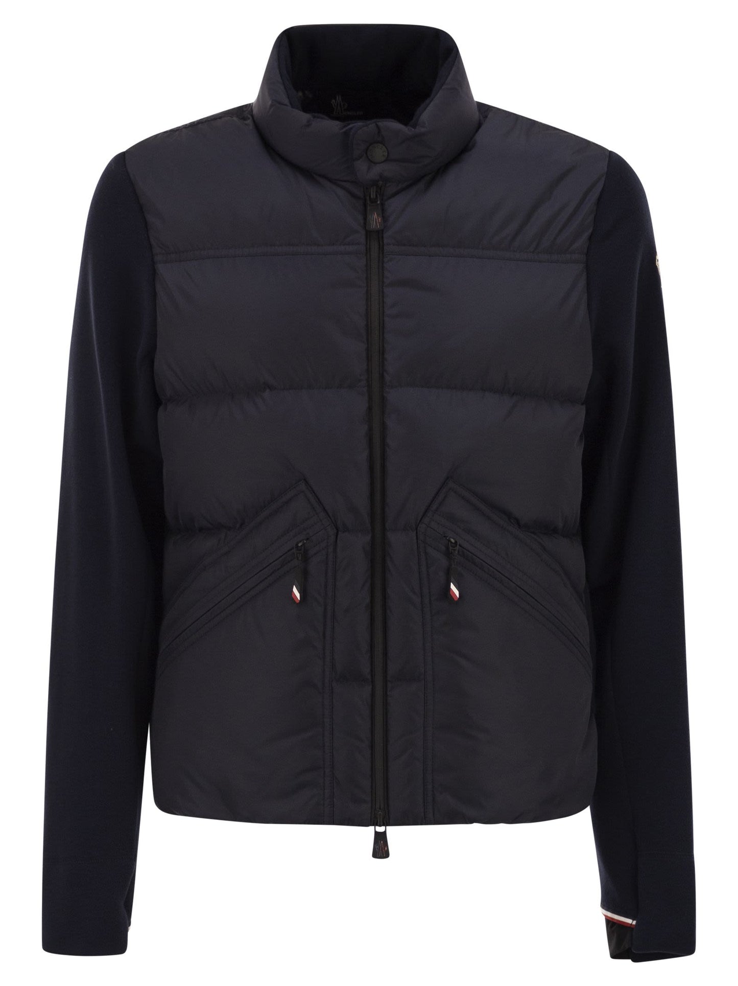 Moncler モンクレール グルノーブル ジップ付きパッド入りカーディガン - Image 1