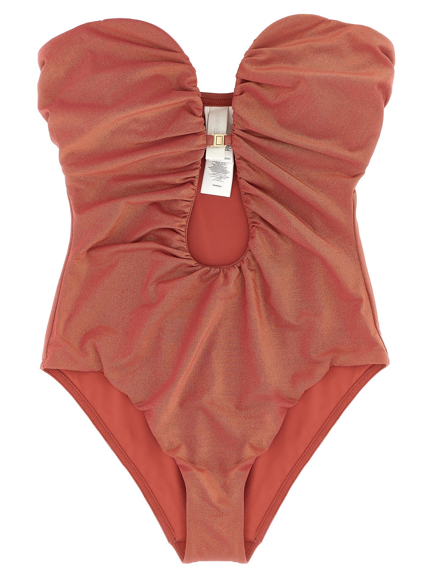 Zimmermann Zimmermann 'Rhiannon Deep Plunge'ワンピースの水着 - Image 1