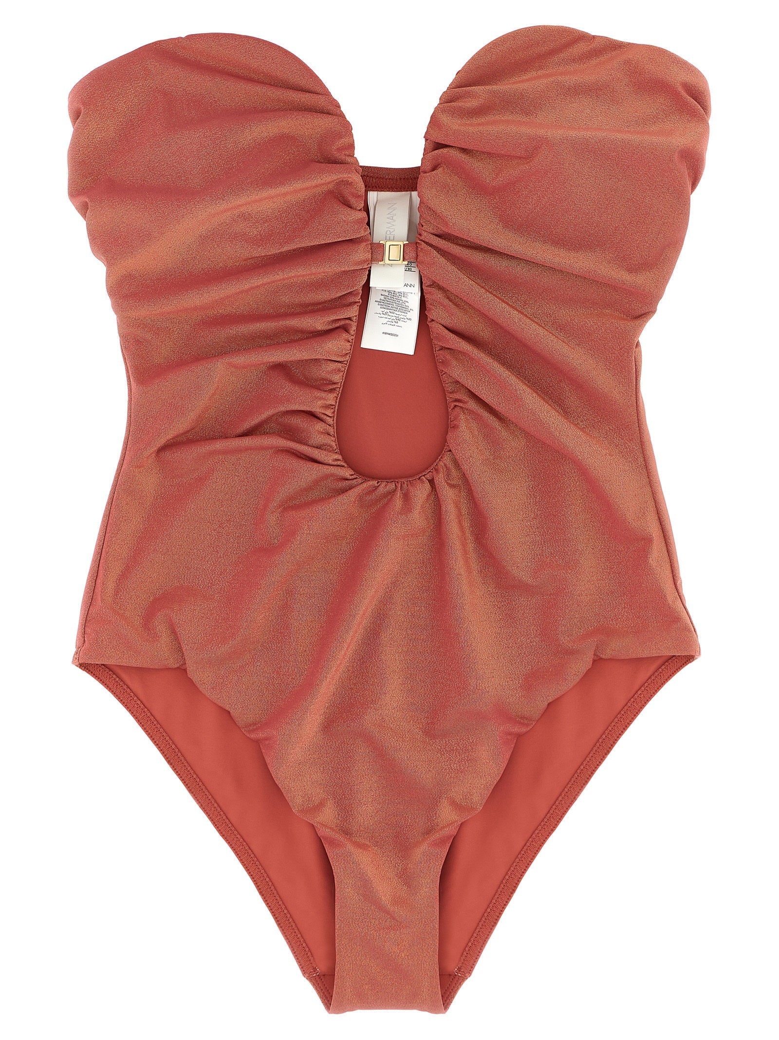 Zimmermann Zimmermann 'Rhiannon Deep Plunge'ワンピースの水着 - Image 1