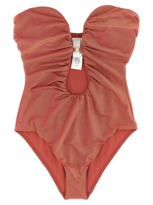 Zimmermann Zimmermann 'Rhiannon Deep Plunge'ワンピースの水着 - Image 1