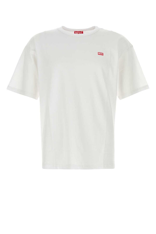 Diesel ディーゼルホワイトコットンTボックスR30 Tシャツ - Image 1