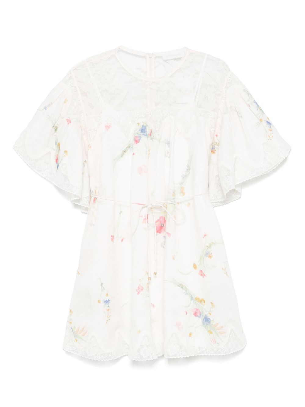 Zimmermann Zimmermann Lucky Linen Mini Dress - Image 1