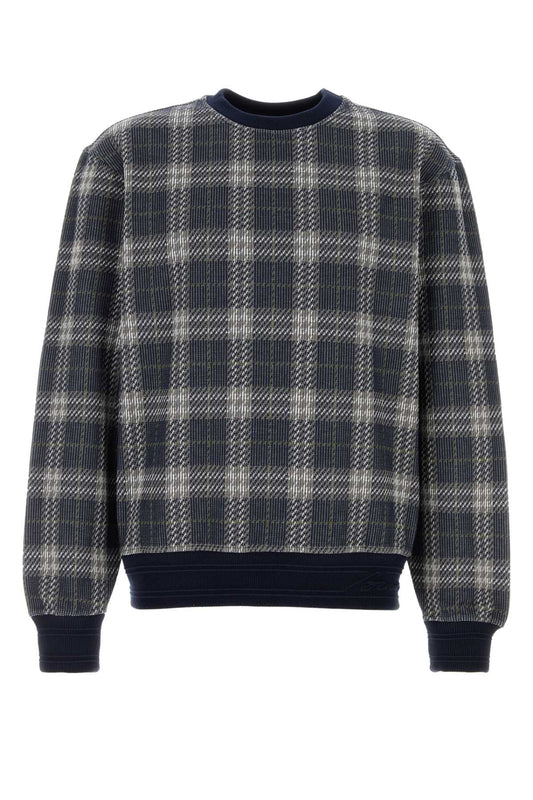 Burberry バーバリー刺繍ストレッチコットンブレンドスウェットシャツ - Image 1