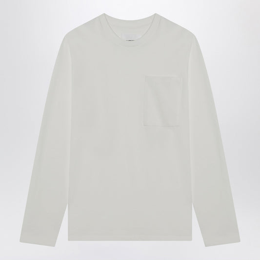 Jil ジルサンダーホワイトコットンTシャツ - Image 1