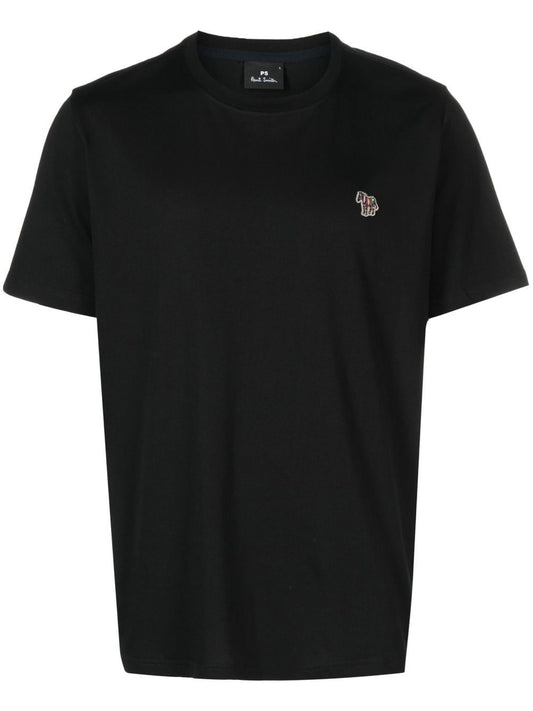 Paul PS By Paul Smith Zebra Logo Cotton Tシャツ - Image 1