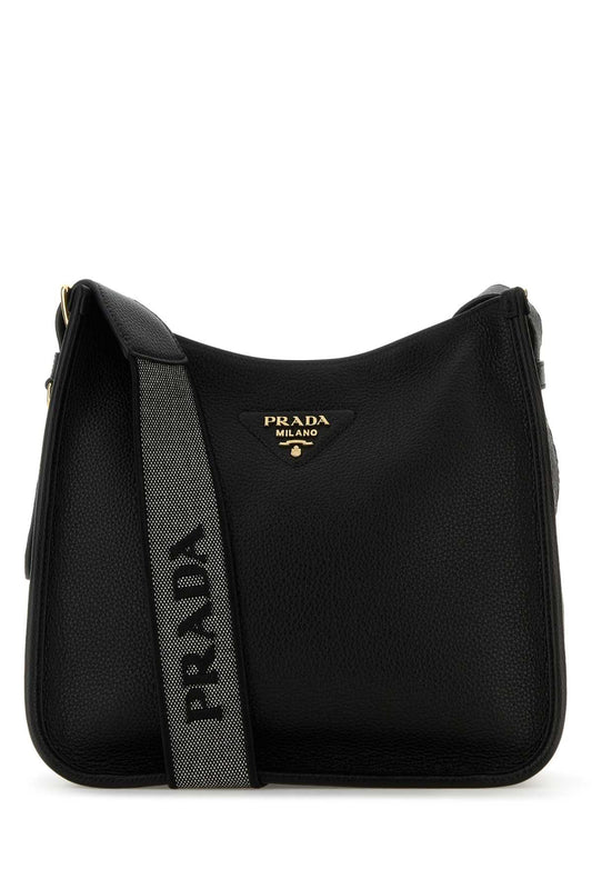 Prada プラダブラックレザーショルダーバッグ - Image 1