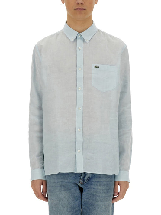 Lacoste ロゴ付きのラコステシャツ - Image 1