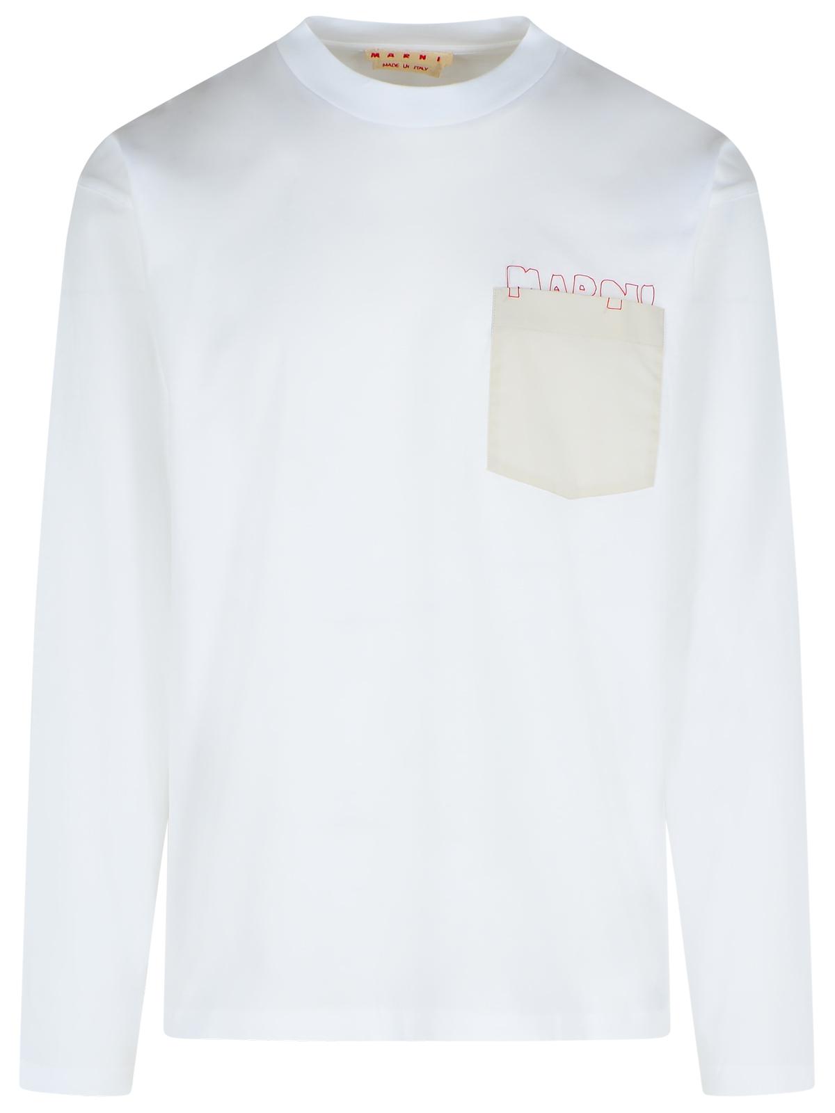 Marni マルニホワイトコットンTシャツ - Image 1