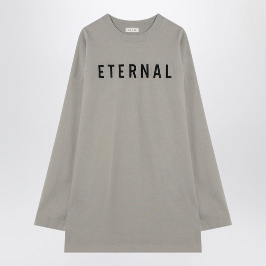 Fear 神の恐怖灰色の鳩の灰色の永遠のTシャツ - Image 1