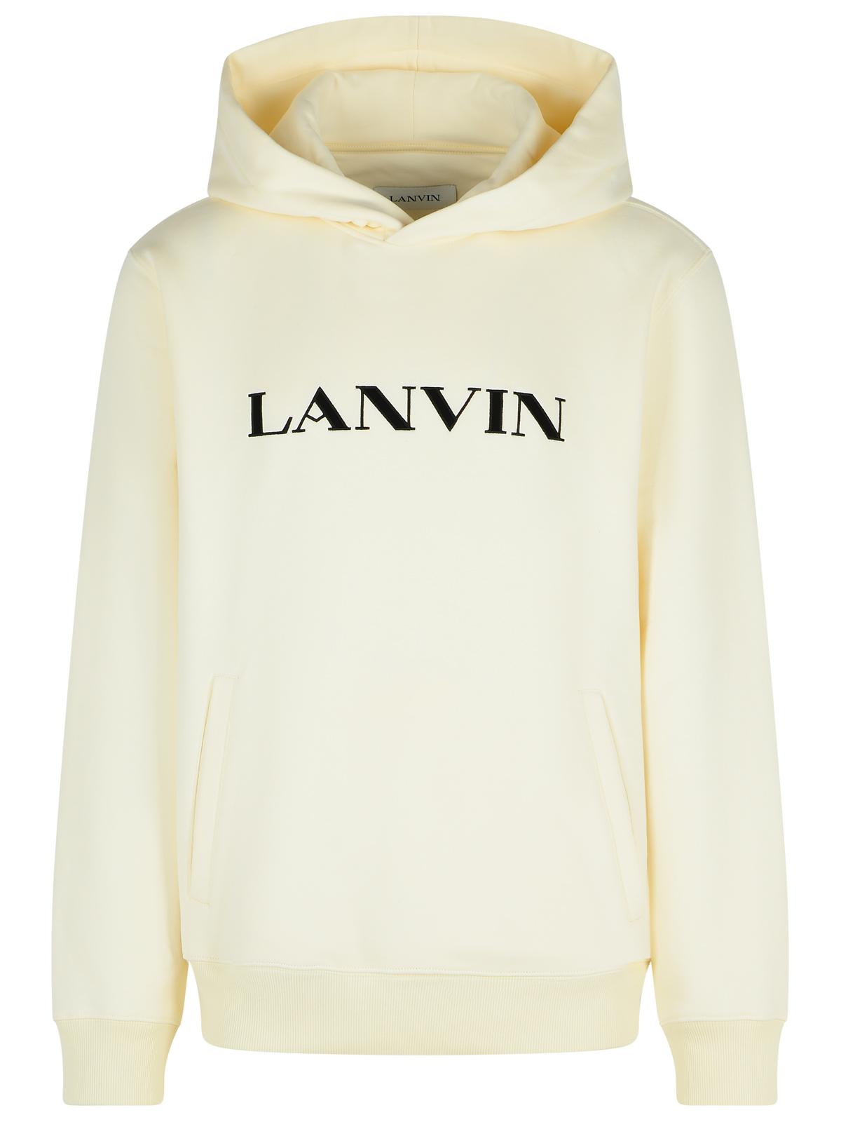 Lanvin ランバンアイボリーコットンスウェットシャツ - Image 1