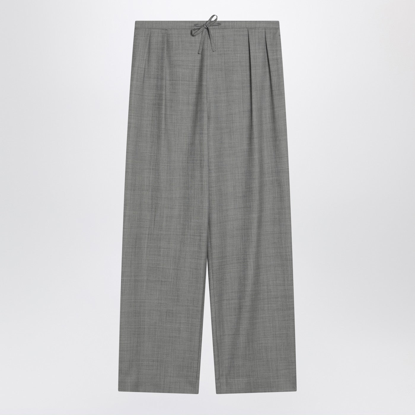 Loulou Loulou Studio Grey Wide Pants With Drawstring - Image 1