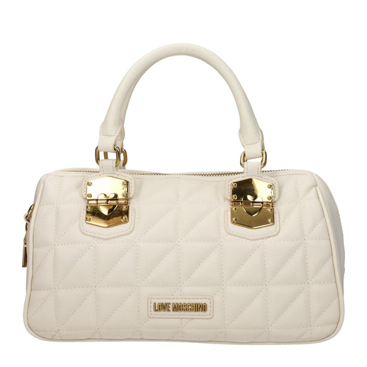 Moschino モスキーノのハンドバッグが大好きな女性ポリウレタンベージュ/バター - Image 1