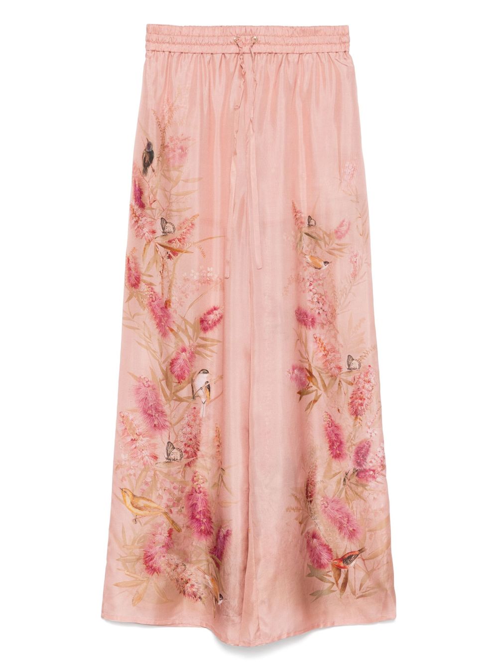 Zimmermann Zimmermann Cascadianプリントシルクズボン - Image 1
