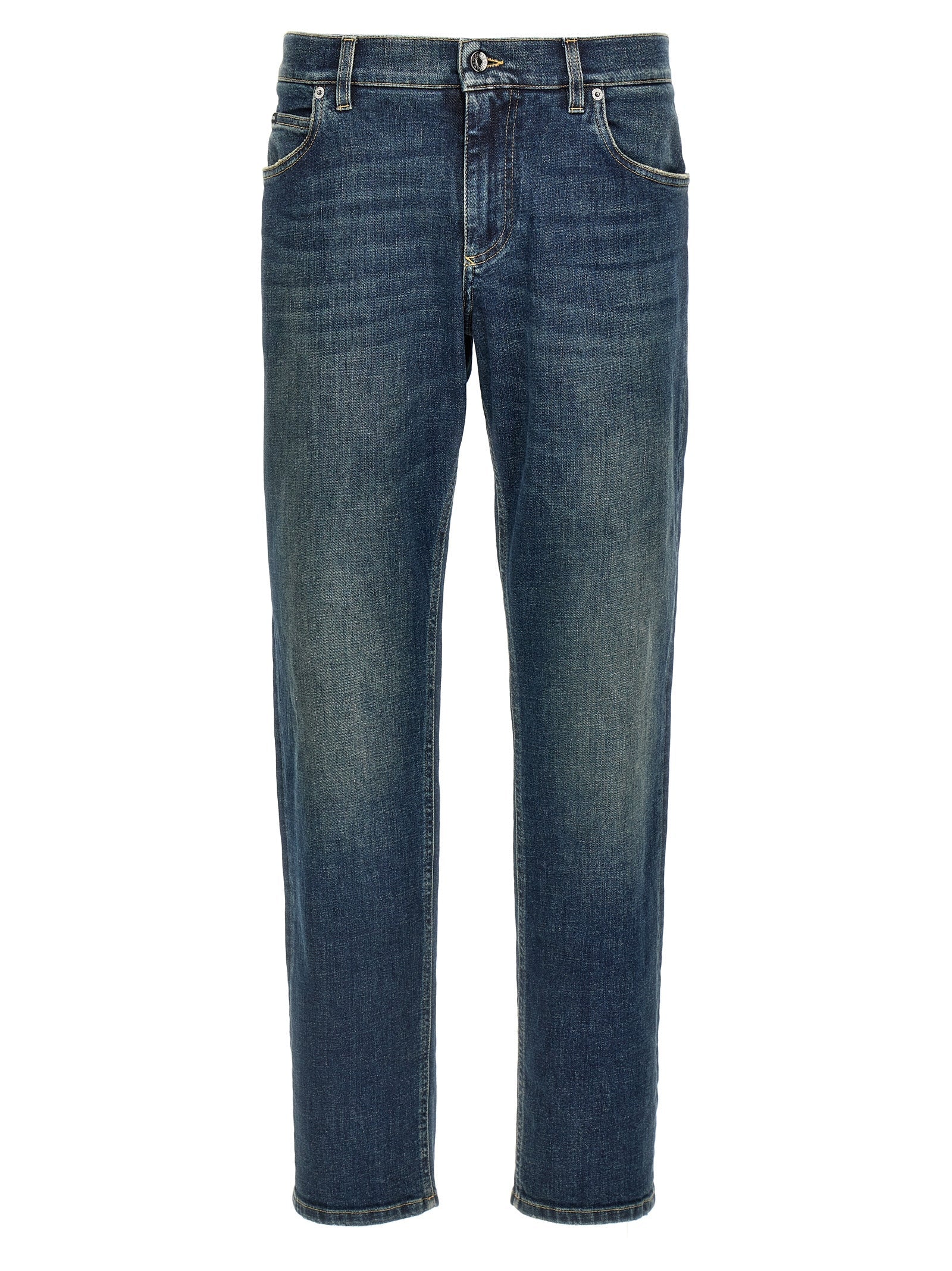 Dolce Dolce＆Gabbana Logo Plaque Jeans - Image 1