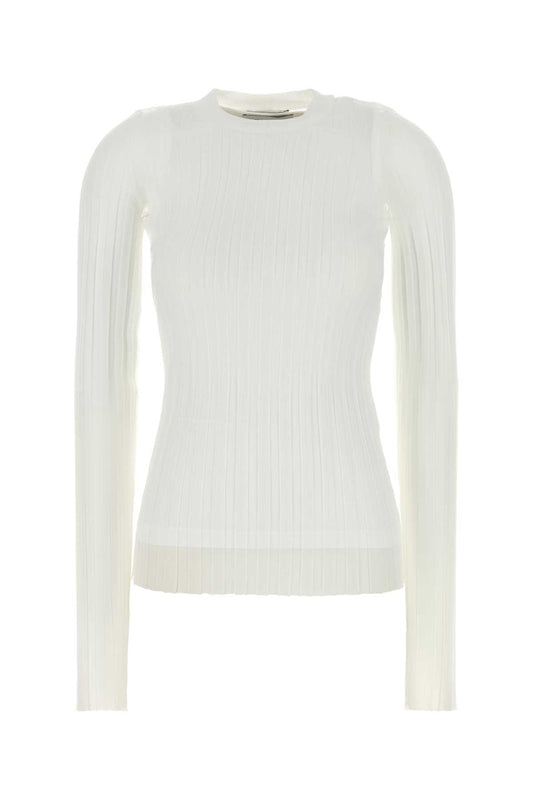 Sportmax SportMax White Organza Acino1234 Top - Image 1