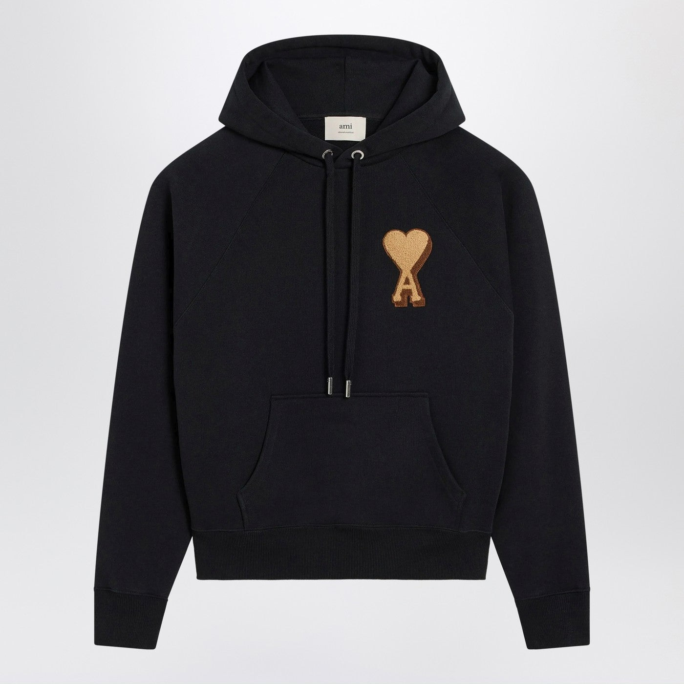 Ami Ami Paris Black Ami De Coeurパーカー - Image 1