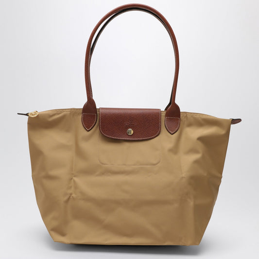 Longchamp Longchamp Fawn Colored Le Pliage Original L バッグ - Image 1