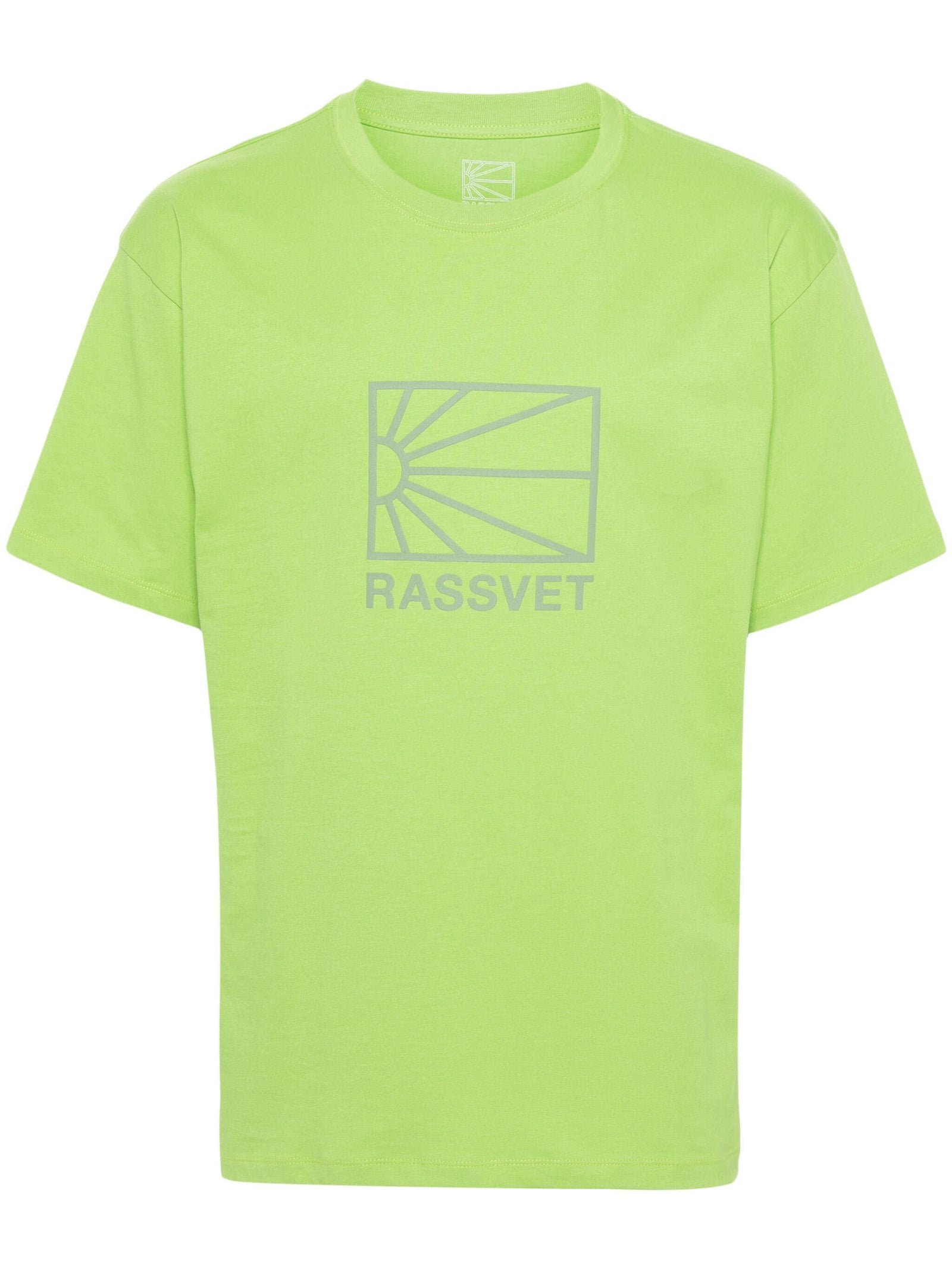 Rassvet Rassvet（Package）Men Big Logo Tee Shirt Knit - Image 1