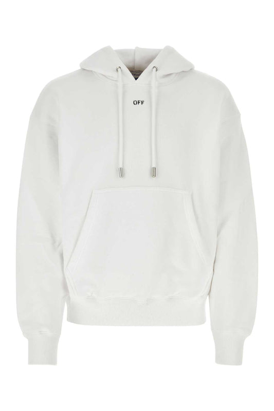Off Off White White Cotton Sweatshirt - Image 1