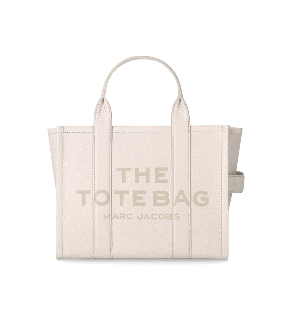 Marc マークジェイコブスレザーミディアムトートコットンハンドバッグ - Image 1