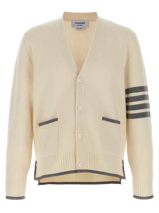 Thom Thom Browne '4 Bar'ウールカーディガン - Image 1