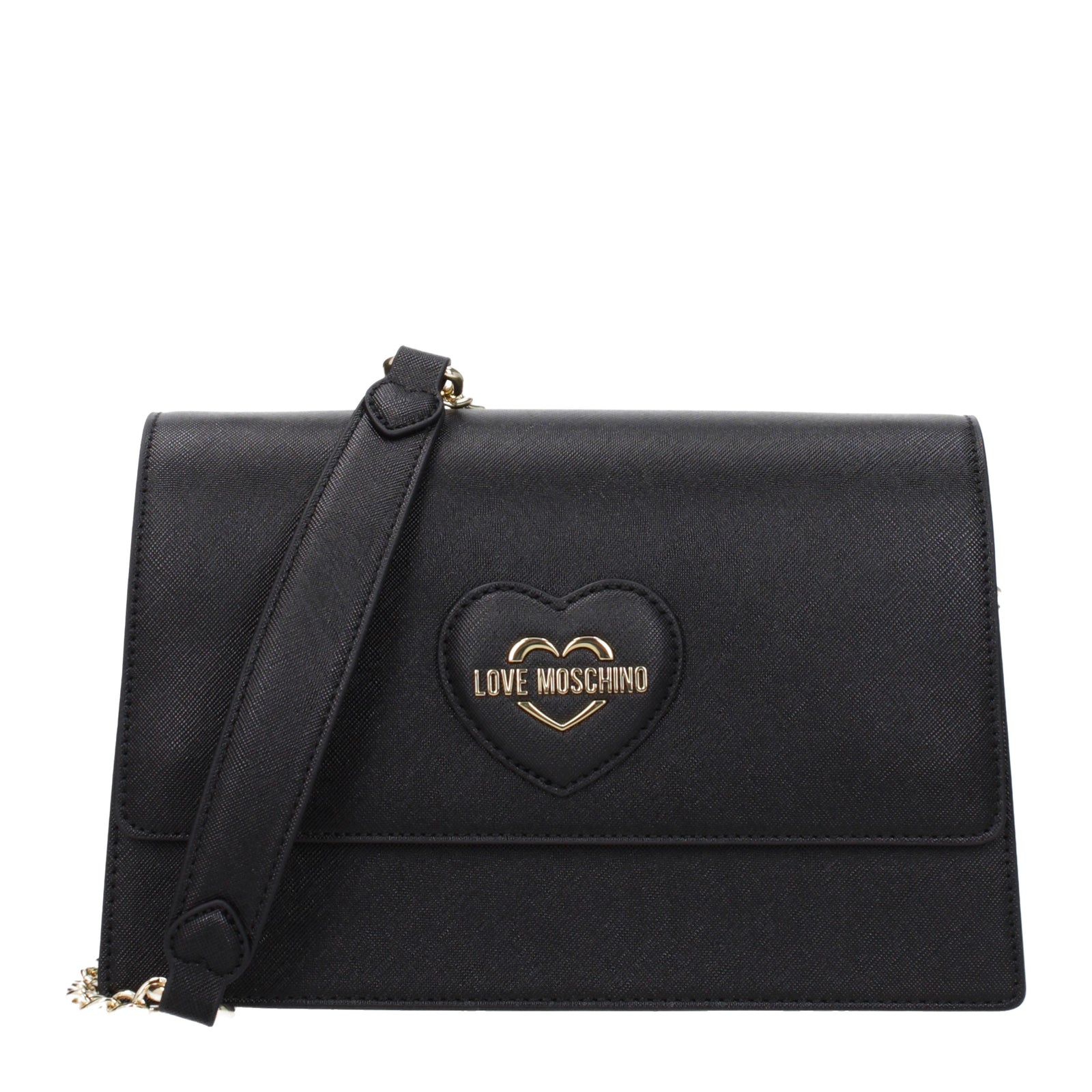 Moschino モスキーノのショルダーバッグが大好きな女性ポリウレタンブラック - Image 1