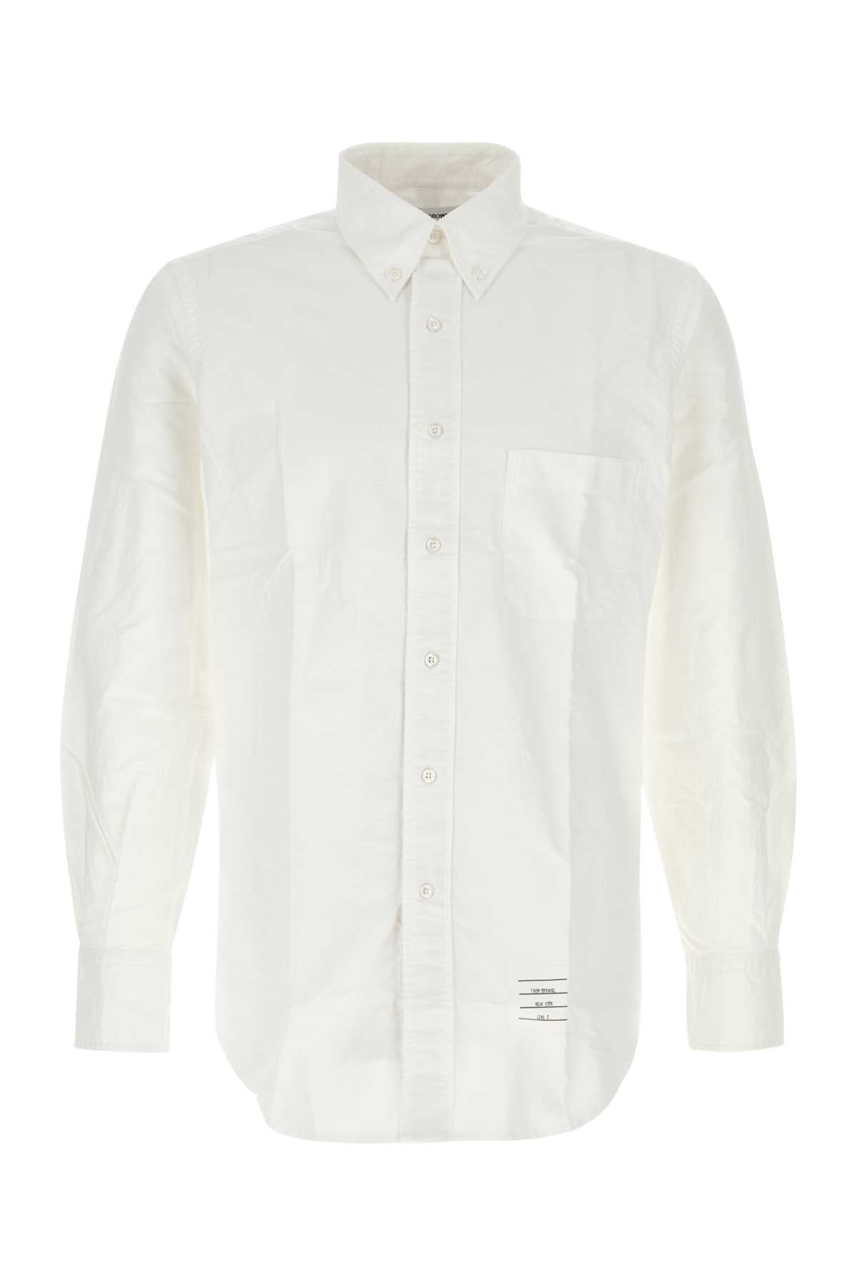 Thom Thom Browne White Oxford Shirt - Image 1