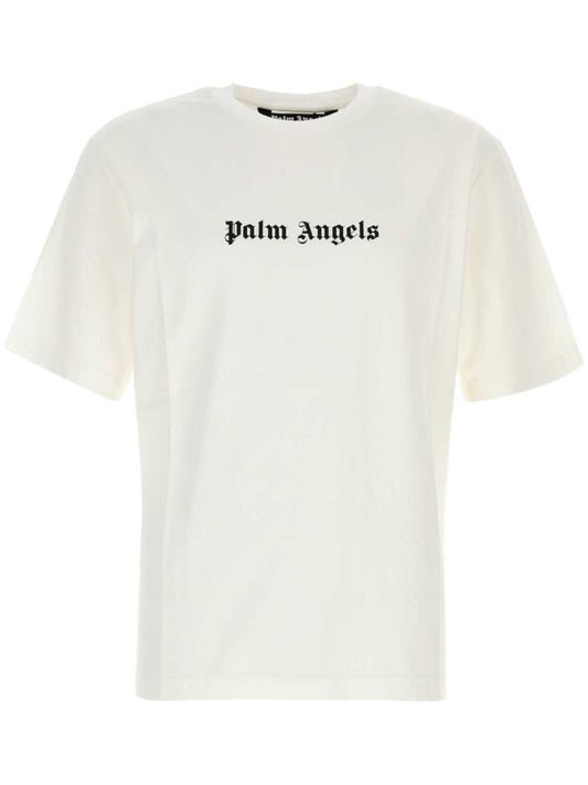 Palm パームエンジェルスクラシックロゴコットンTシャツ - Image 1