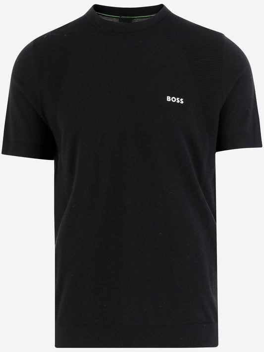 Hugo ヒューゴボスコットンブレンドTシャツ - Image 1