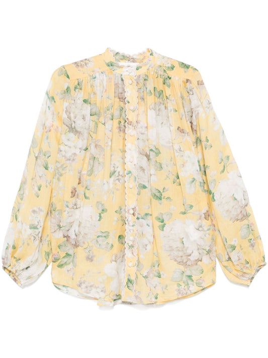 Zimmermann Zimmermann Acaciaプリントブラウス - Image 1