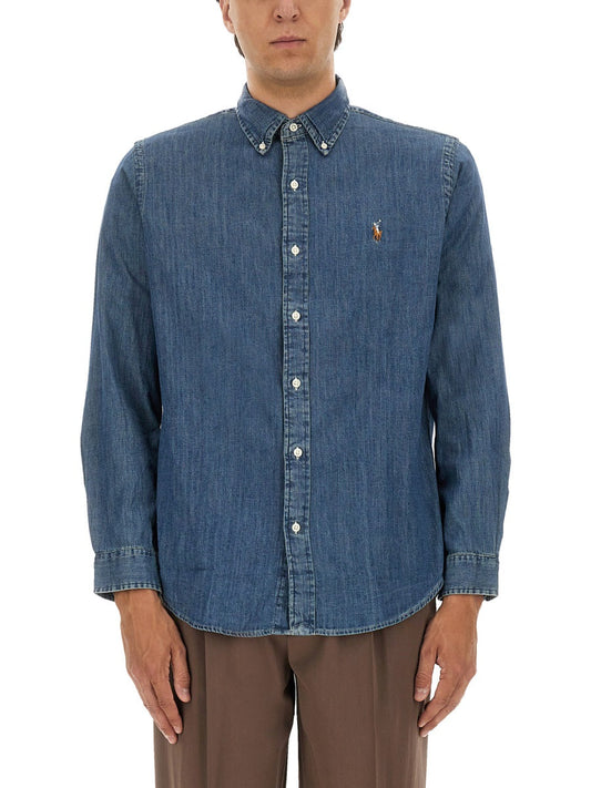 Polo ポロラルローレンカスタムフィットシャツ - Image 1