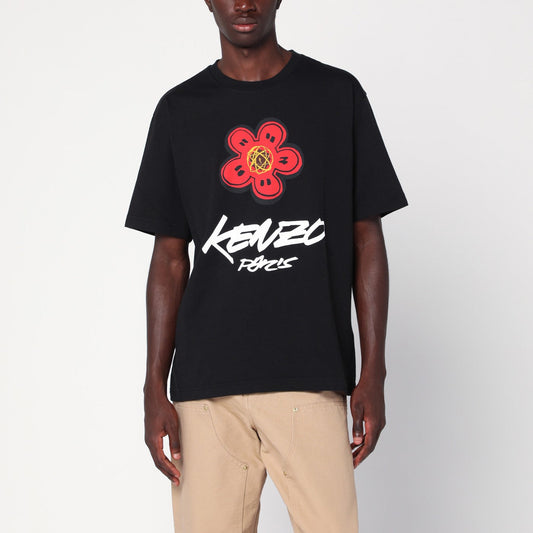 Kenzo Kenzo T Shirt Kenzo X Futura 2000 Black - Image 1