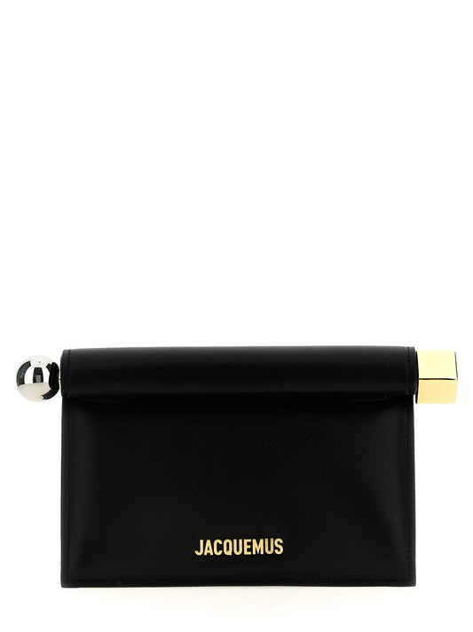 Jacquemus Jacquemus 'La Petite Pochette Rond Carré' Clutch - Image 1