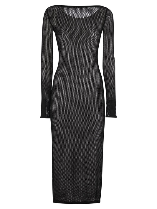 Sportmax SportMax Grado Long Meshドレス - Image 1