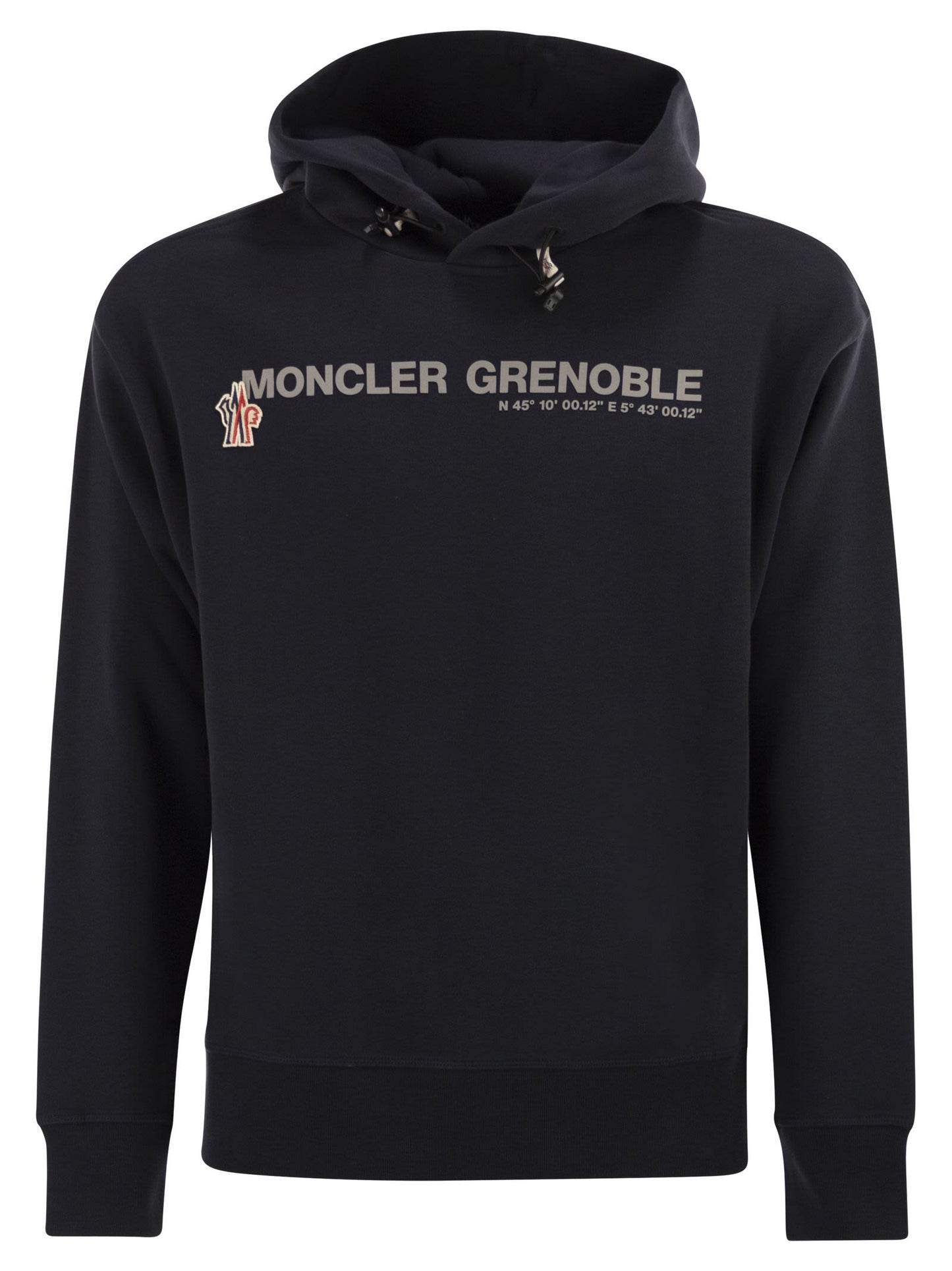 Moncler Moncler Grenoble Loged Cotton Hooded Sweatshirt - Image 1
